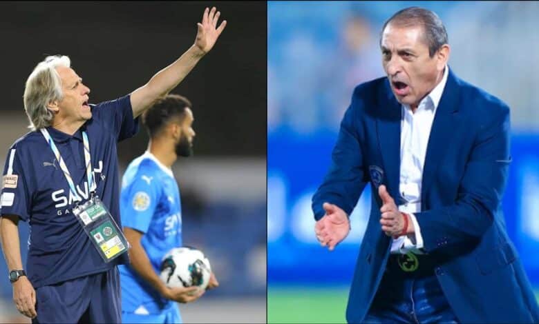 مدربون فازوا بلقب الدوري السعودي مع الهلال