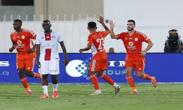 الجزيرة ضد عجمان