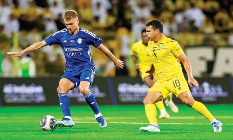 الوصل ضد النصر في نهائي كأس رئيس الدولة