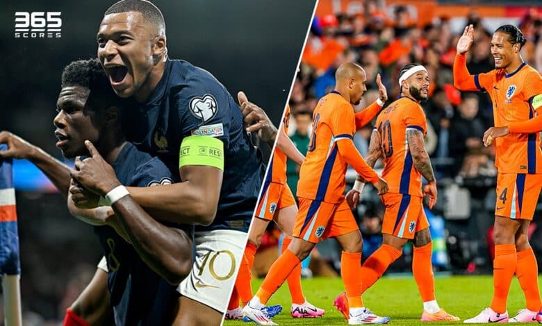 ترتيب مجموعة فرنسا وهولندا في يورو 2024 - تاريخ مواجهات فرنسا وهولندا