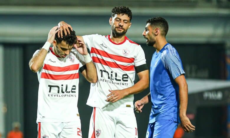تشكيل الزمالك ضد سيراميكا كليوباترا