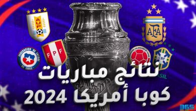 نتائج مباريات كوبا أمريكا 2024