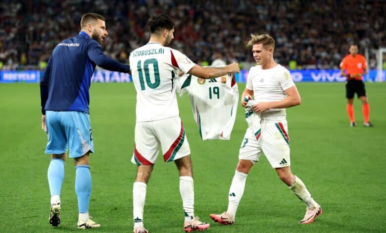 دومينيك سوبوسلاي - كيفين كسوبوت - منتخب المجر - المصدر: Gettyimages