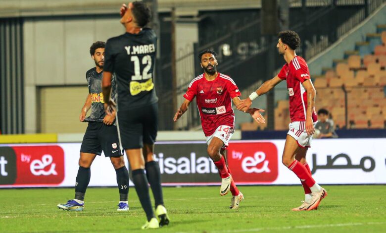 الأهلي ضد فاركو - حسين الشحات - وسام أبو علي