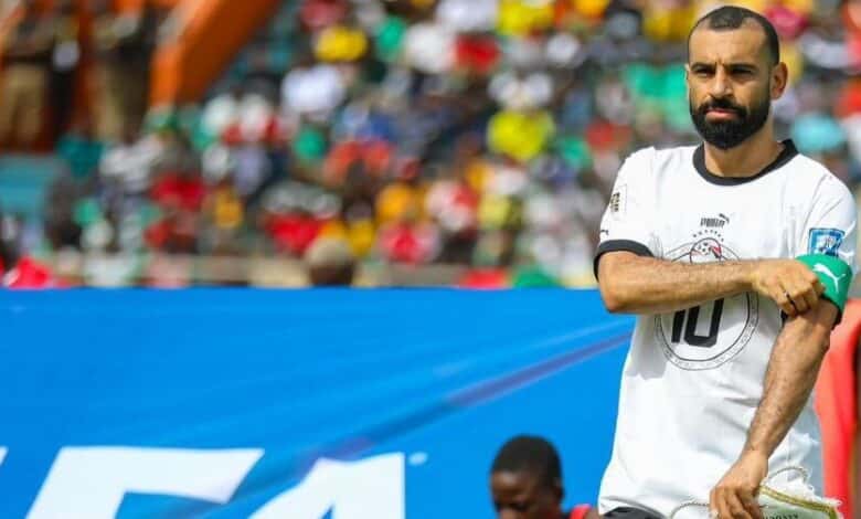 محمد صلاح - المصدر: الصفحة الرسمية للاتحاد المصري لكرة القدم