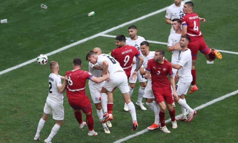 سلوفينيا ضد صربيا