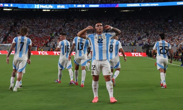 لاوتارو مارتينيز - منتخب الأرجنتين