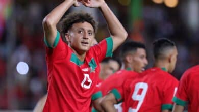 منتخب المغرب - إلياس بن صغير (تصوير عمر الناصيري)