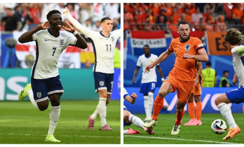 القنوات الناقلة لمباراة إنجلترا ضد هولندا في يورو 2024