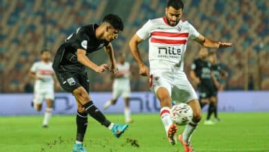 حمزة المثلوثي - الزمالك (تصوير: مصطفى الشحات)