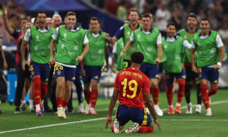 لامين يامال - منتخب إسبانيا (المصدر:Gettyimages)