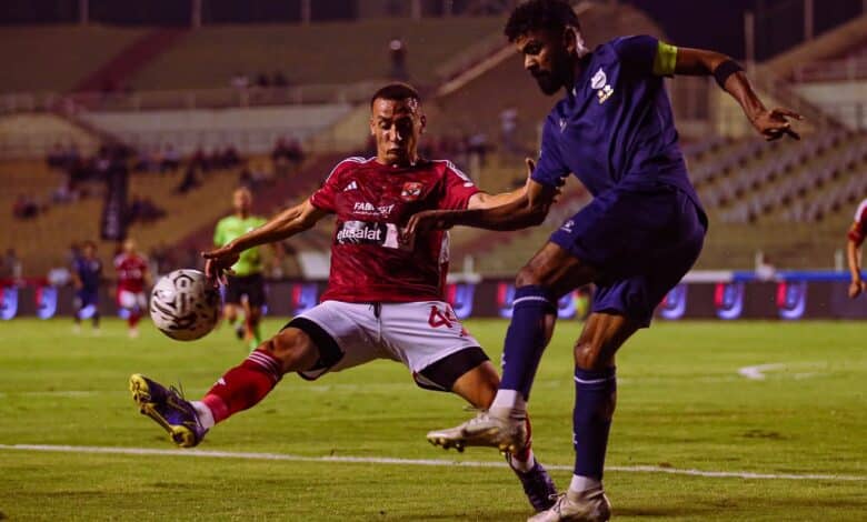 القنوات الناقلة لمباراة الأهلي ضد مودرن سبورت بالجولة 34 في الدوري المصري