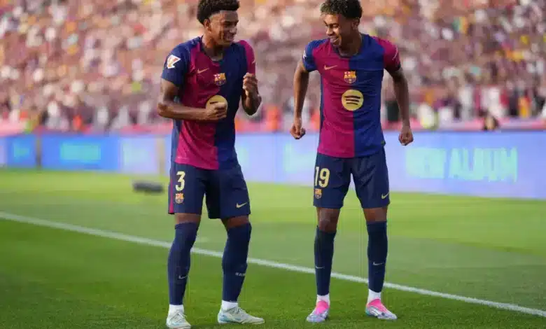 القنوات الناقلة لمباراة برشلونة ضد رايو فاييكانو بالجولة 3 في الدوري الإسباني وموعد المباراة والمعلق وتردد القنوات الناقلة وكل ما تريد معرفته عن المباراة بين الفريقين يوم الثلاثاء 27 اغسطس 2024 لموسم 2024/2025 - أليكس بالدي