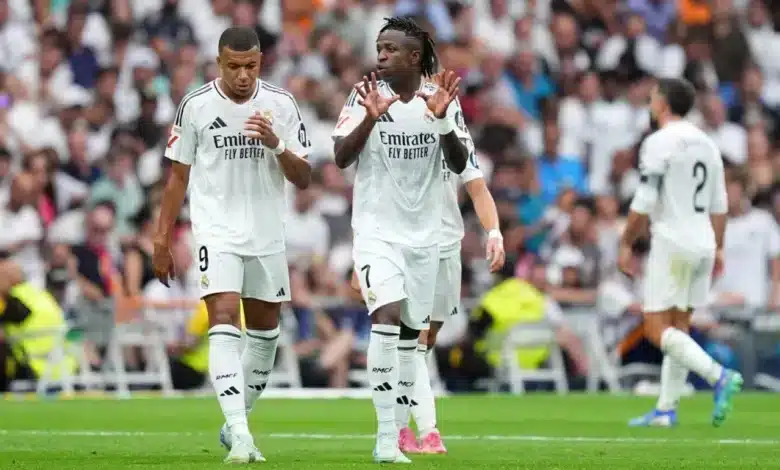 فينيسيوس جونيور - كيليان مبابي - ريال مدريد (المصدر:Gettyimages)