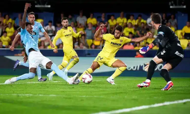 نتيجة مباراة فياريال ضد سيلتا فيجو اليوم في الدوري الإسباني