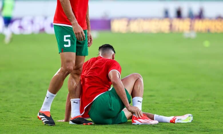 أشرف داري - منتخب المغرب (تصوير عمر الناصري)