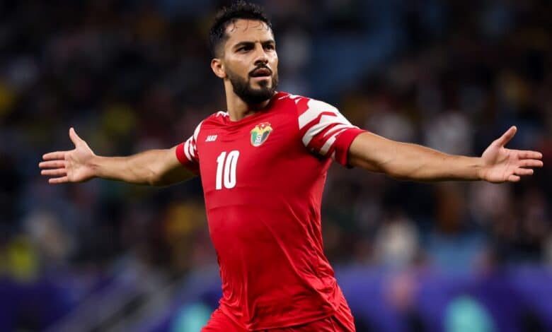 موسى التعمري - معلومات عن مباراة الأردن ضد فلسطين