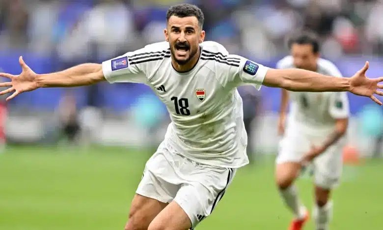 مباراة العراق اليوم ضد الأردن
