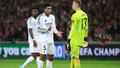 أندري لونين - جود بيلينجهام - ريال مدريد (المصدر:Gettyimages)