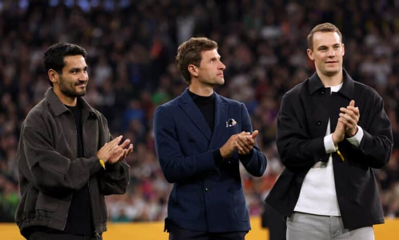 مانويل نوير - توماس مولر - إلكاي جوندوجان