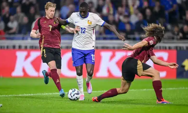 القنوات الناقلة لمباراة فرنسا ضد بلجيكا في دوري الأمم الأوروبية