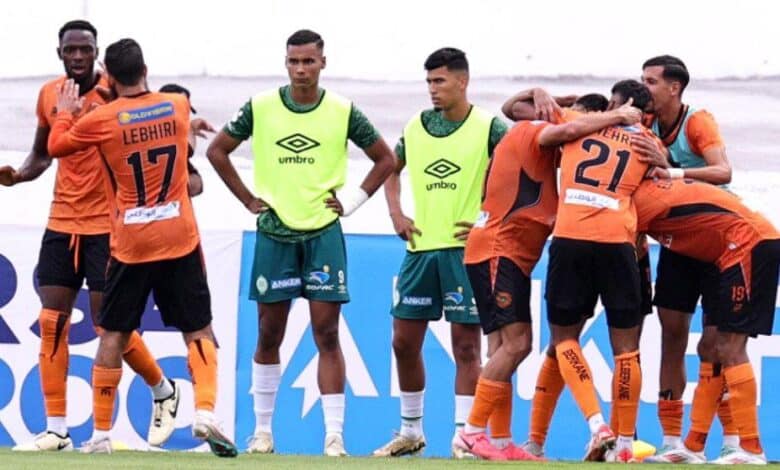 نهضة بركان ضد شباب قسنطينة