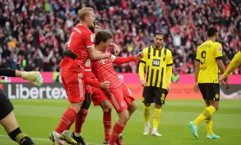 بايرن ميونخ ضد بوروسيا دورتموند (المصدر:Gettyimages)