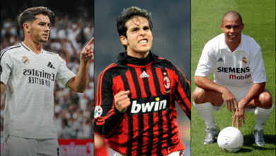 لاعبون ارتدوا قميص ريال مدريد وميلان من قبل