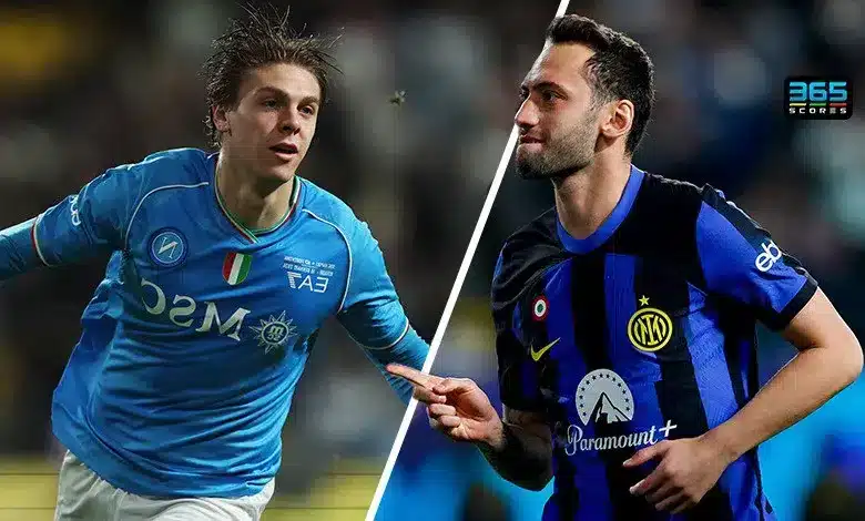 القنوات الناقلة لمباراة إنتر ميلان ضد نابولي بالجولة 12 في الدوري الإيطالي