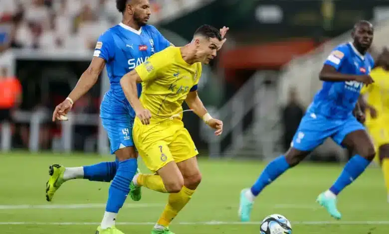 كريستيانو رونالدو - علي البليهي - الهلال - النصر (المصدر:Gettyimages)