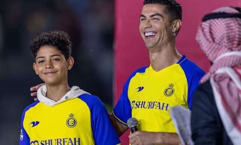 كريستيانو رونالدو - كريستيانو جونيور - المصدر: getty images