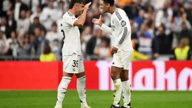 جود بيلينجهام - راؤول أسينسيو - ريال مدريد (المصدر:Gettyimages)