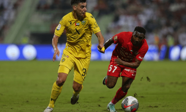 الوصل ضد شباب الأهلي