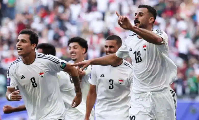 القنوات الناقلة لمباراة العراق ضد الأردن