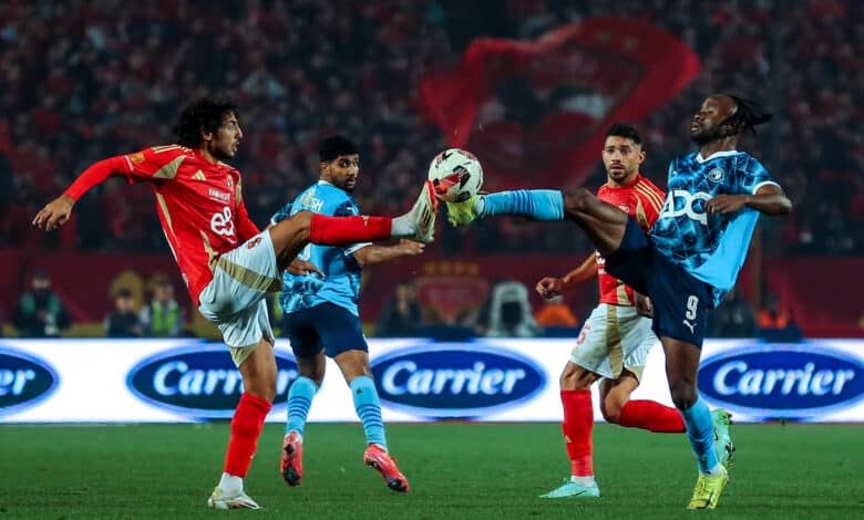 الأهلي ضد بيراميدز - تصوير: مصطفى الشحات