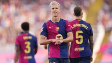 برشلونة - داني أولمو - (المصدر:Gettyimages)