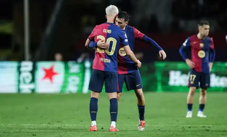 داني أولمو - بيدري - برشلونة (المصدر:Gettyimages)