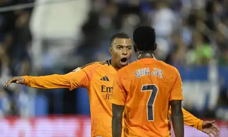 فينيسيوس جونيور - كيليان مبابي - ريال مدريد (المصدر:Gettyimages)