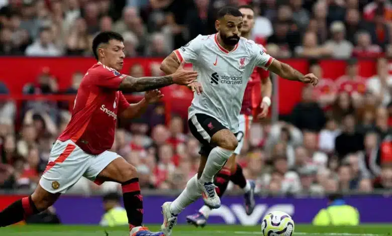 محمد صلاح - ليفربول - مانشستر يونايتد (المصدر:Gettyimages)