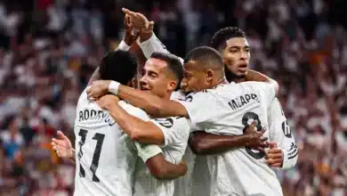 بيلينجهام - مبابي - فاسكيز - رودريجو - ريال مدريد (المصدر:Gettyimages)