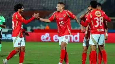 نجيك جراديشار - محمد هاني - الأهلي المصري (تصوير: مصطفى الشحات)