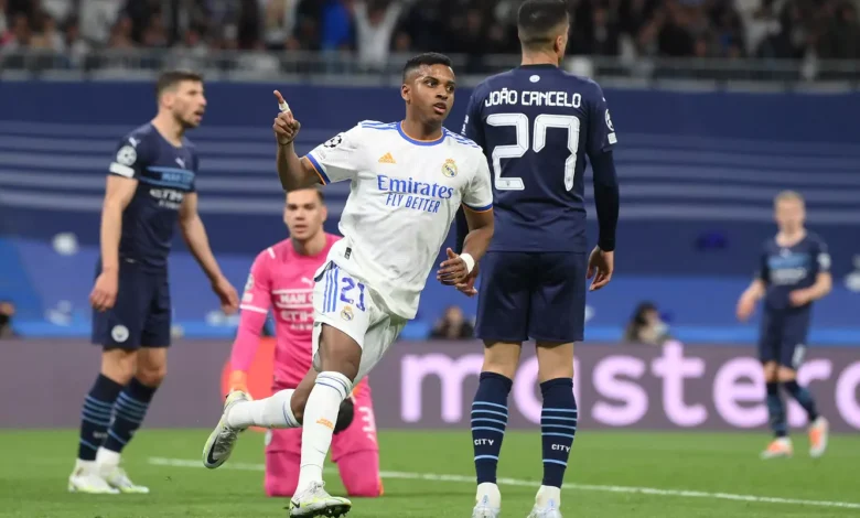 القنوات الناقلة لمباراة مانشستر سيتي ضد ريال مدريد في دوري أبطال أوروبا