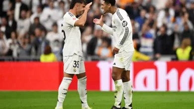 جود بيلينجهام - راؤول اسينسيو - ريال مدريد (المصدر:Gettyimages)