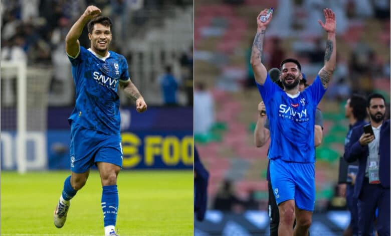 الهلال - ماركوس ليوناردو - ألكسندر ميتروفيتش