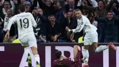 كيليان مبابي - داني سيبايوس - ريال مدريد (المصدر:Gettyimages)