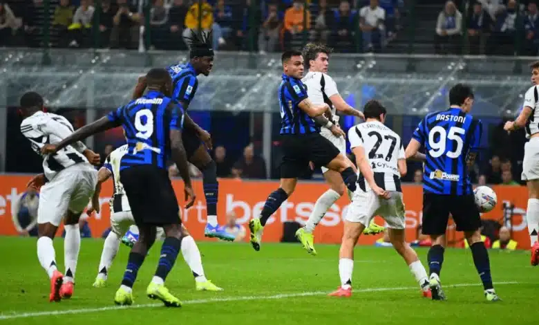جدول ترتيب الدوري الإيطالي - إنتر ميلان ويوفنتوس