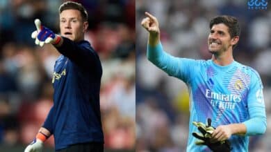 تير شتيجن - تيبو كورتوا - برشلونة - ريال مدريد