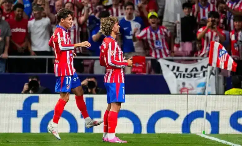 أنطوان جريزمان - رودريجو ريكيلمي - أتلتيكو مدريد (المصدر:Gettyimages)