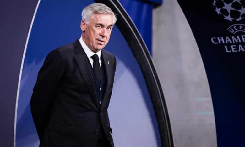 كارلو أنشيلوتي - ريال مدريد (المصدر:Gettyimages)