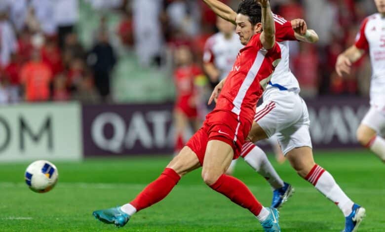 سردار أزمون - شباب الأهلي ضد الشارقة - الحساب الرسمي لشباب الأهلي